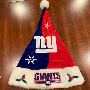 New York Giants Santa Hat